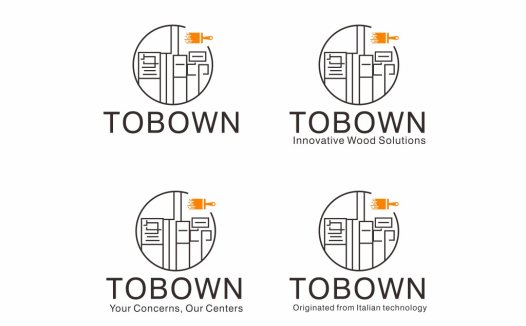 TOBOWN创新木制品解决方案logo设计