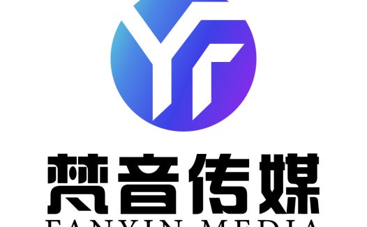 现代简洁媒体公司logo设计