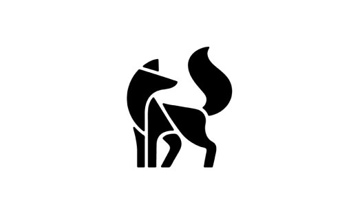 简约线条动物logo设计
