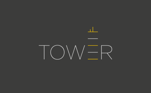 简约塔楼logo设计