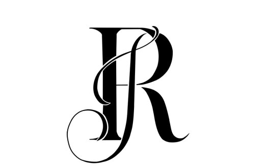 经典优雅的R字母logo设计