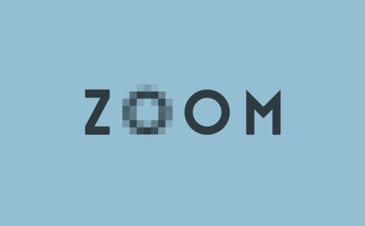 Zoom Logo设计:简洁现代的视觉标识