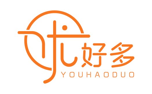 简洁现代的橙色品牌logo设计