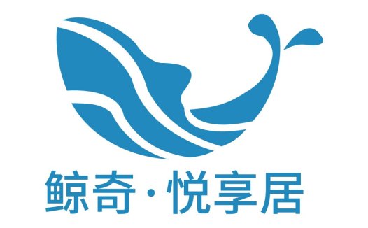 鲸奇奇·悦享居居logo设计