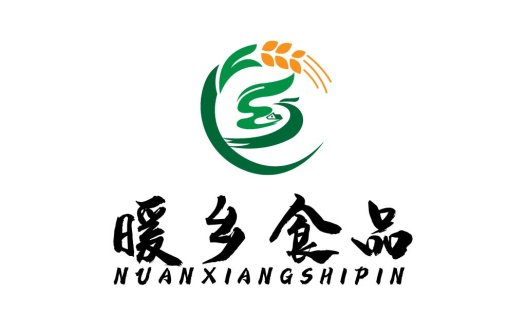 暖乡乡食品logo设计