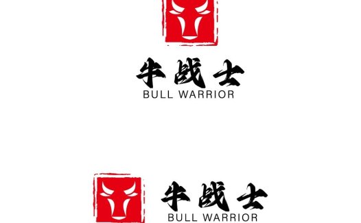 牛战士士logo设计