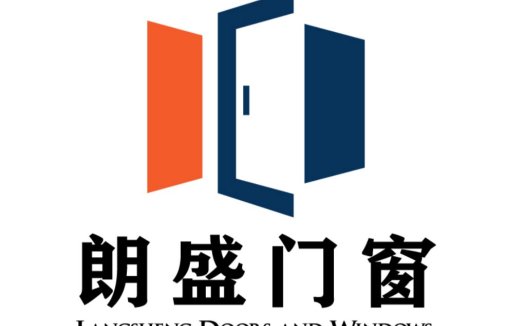朗盛门窗logo设计