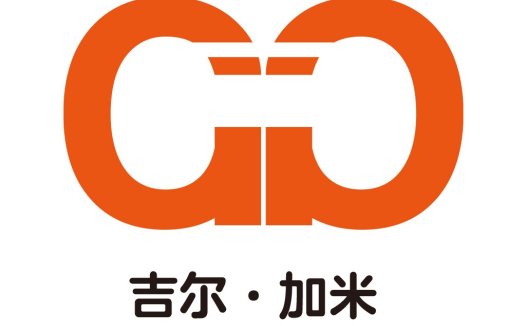 简洁现代的橙色环形logo设计