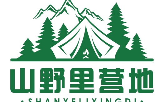 户外露营帐篷山林logo设计