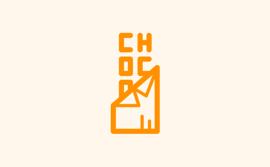 简洁现代的CHOCO品牌logo设计