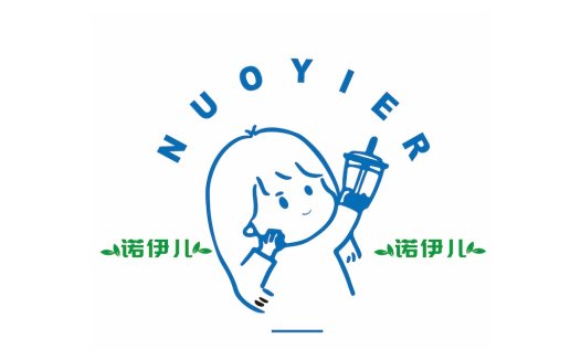 简约卡通人物灯塔logo设计