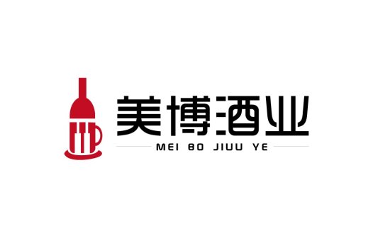 美博酒业logo设计