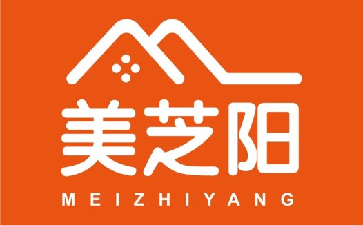 简约风格的山形logo设计