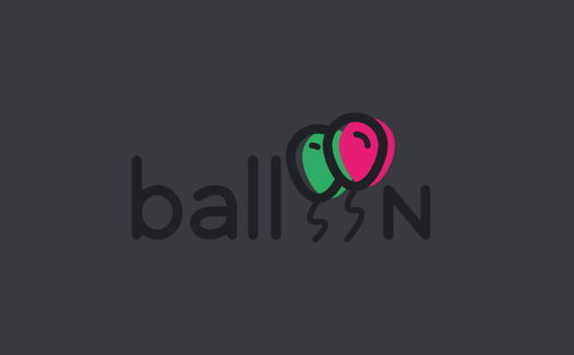 气球主题logo设计