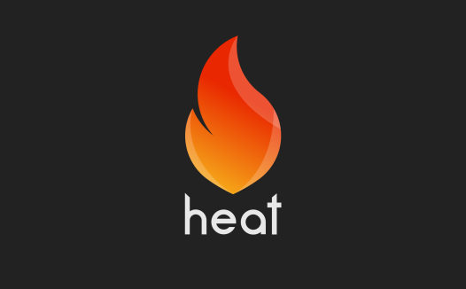 火焰元素的现代logo设计