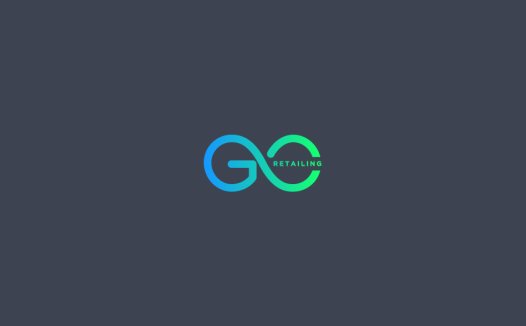 GO Retailing Logo设计:无限循环的零售品牌标识