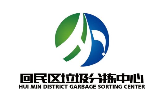 环保垃圾分类中心logo设计