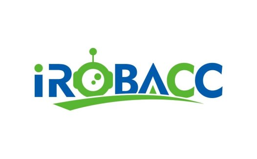 iRobBacc logo设计:科技感十足的机器人主题标志