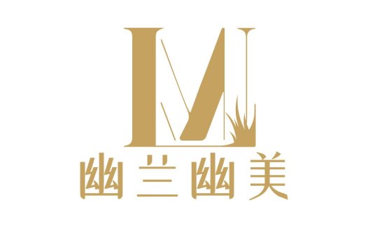 优雅简约风格的M字母logo设计