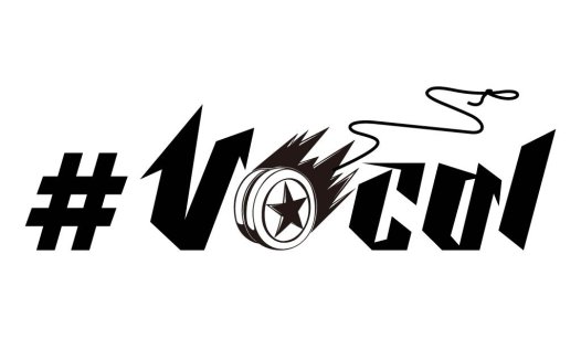 酷炫风格的#VOCOL logo设计