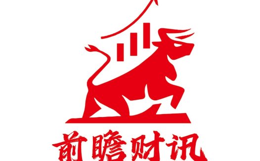 红色牛头图形与上升箭头结合的logo设计