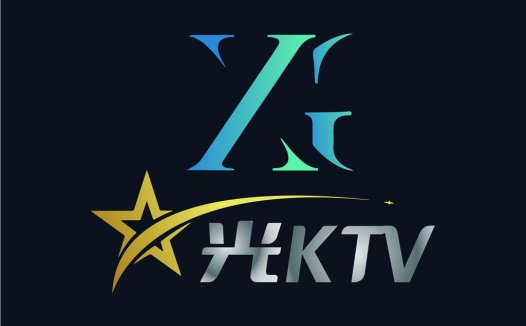 现代简约KTV电视节目logo设计
