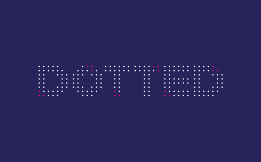 点阵风格的'设计'logo设计