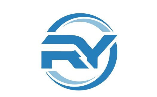蓝色简约现代logo设计