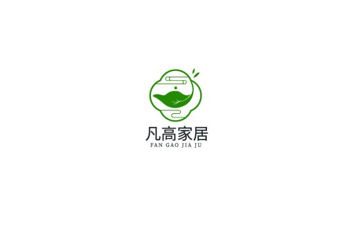 简约自然风家居品牌logo设计