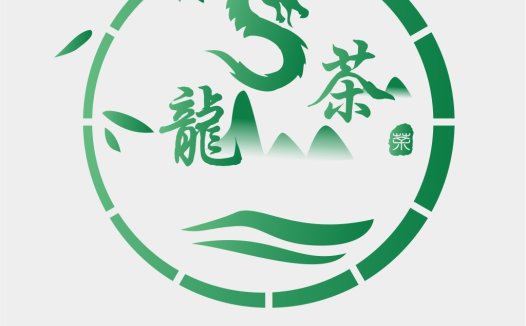 龙茶logo设计:融合东方元素与现代美学