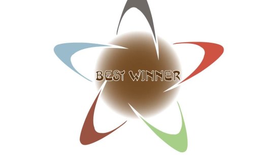 最佳获胜者Logo设计
