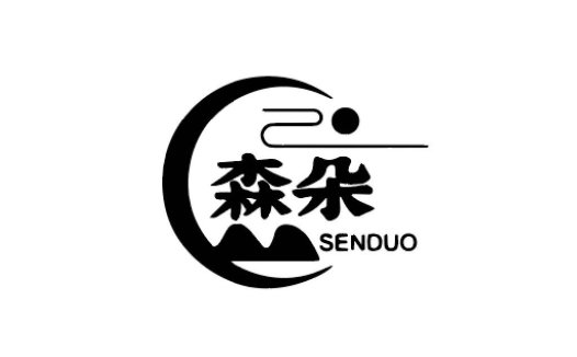 森朵logo设计:简洁现代的自然风格