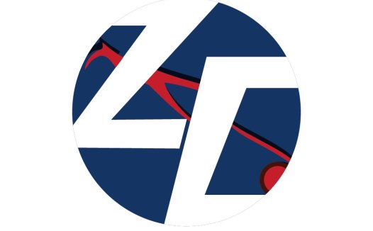 简洁现代风格的数字41标志设计