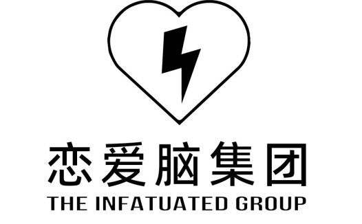 心形闪电logo设计:情感与力量的结合