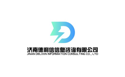 闪电D形标志设计:现代企业标识