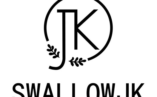 简约优雅的JK字母logo设计