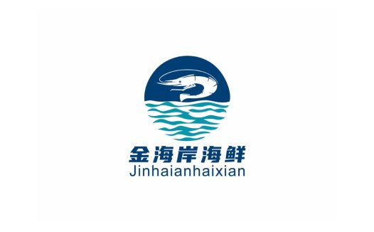 金海岸海鲜logo设计