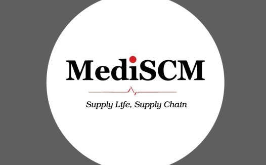 MediSCM - 医疗供应链管理logo设计