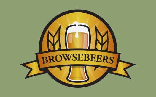 啤酒主题徽章Logo设计