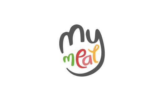 创意手绘风格的美食logo设计