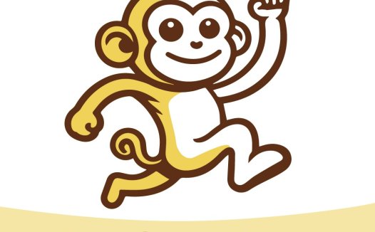 猴年大吉:卡通猴子logo设计