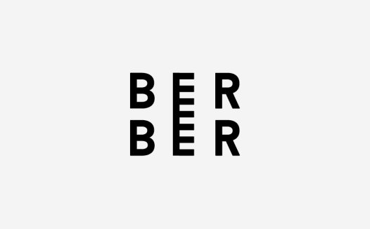 简约现代风格的BERR字母logo设计