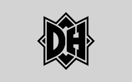 DH字母组合创意logo设计
