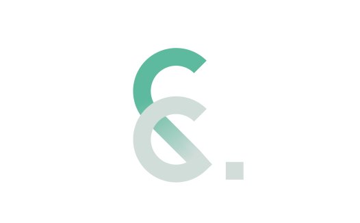 简约现代风格的字母C logo设计