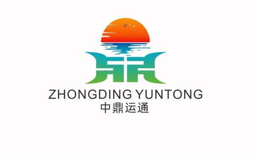 夕阳海浪logo设计