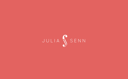 简约优雅的Julia Senn品牌logo设计