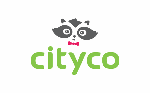 城市浣熊logo设计