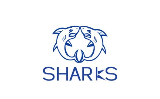 鲨鱼头像logo设计