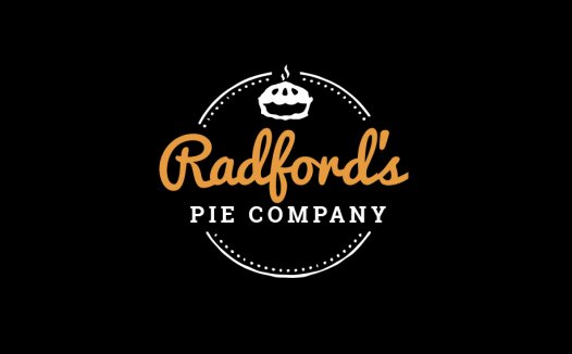 简洁优雅的Radford's Pie Company Logo设计
