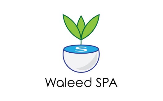 简约植物盆栽logo设计